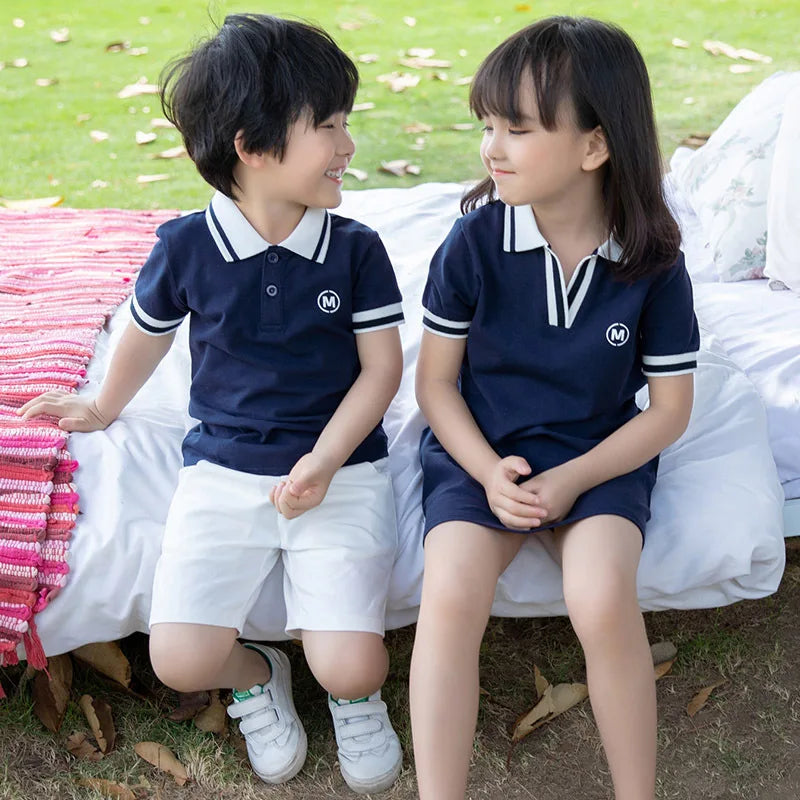 Summer Matching Family Outfits Beach Mum Daughter Dress Dad Son Matching T-shirt& Shorts Holiday Couple Outfit Family Dress