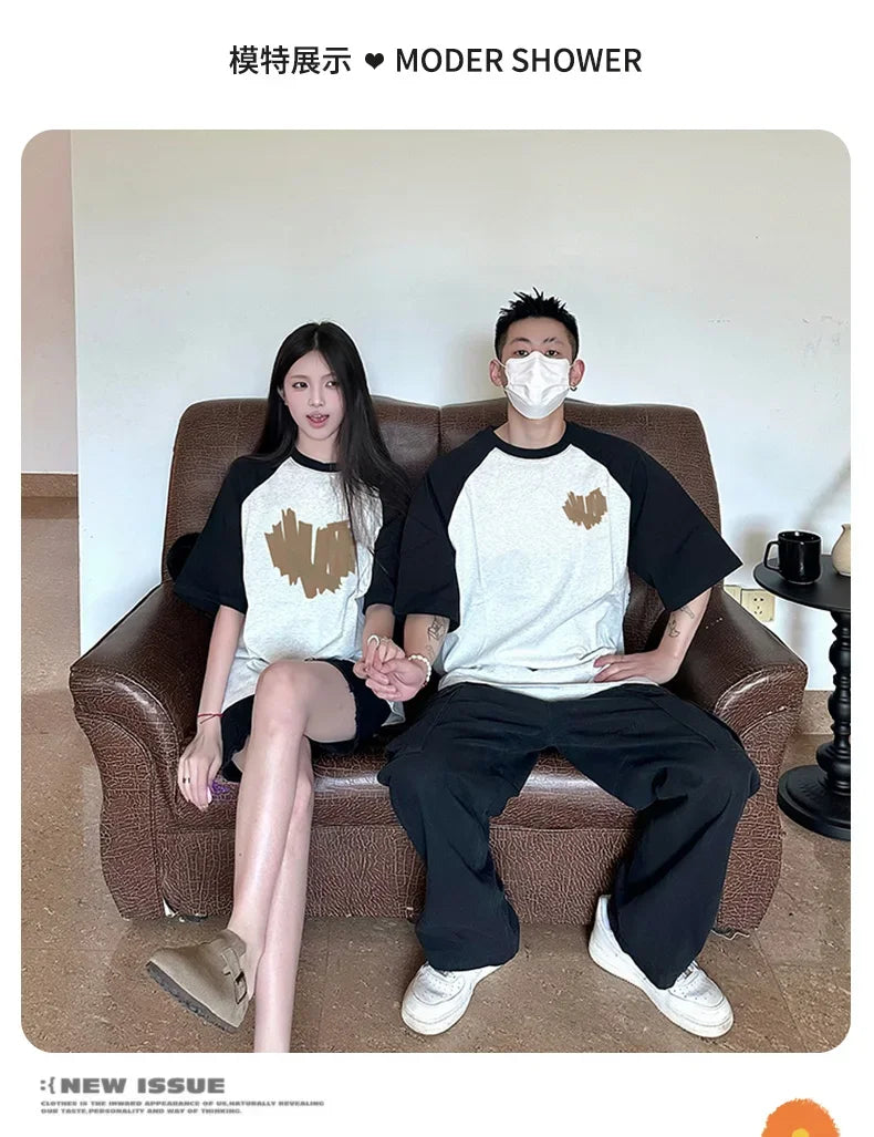 Lovers Couple T Women Men Newest Valentines Gift Printing Mr Mrs Couple Summer Matching Clothes for Lovershirt Cotton Clothes