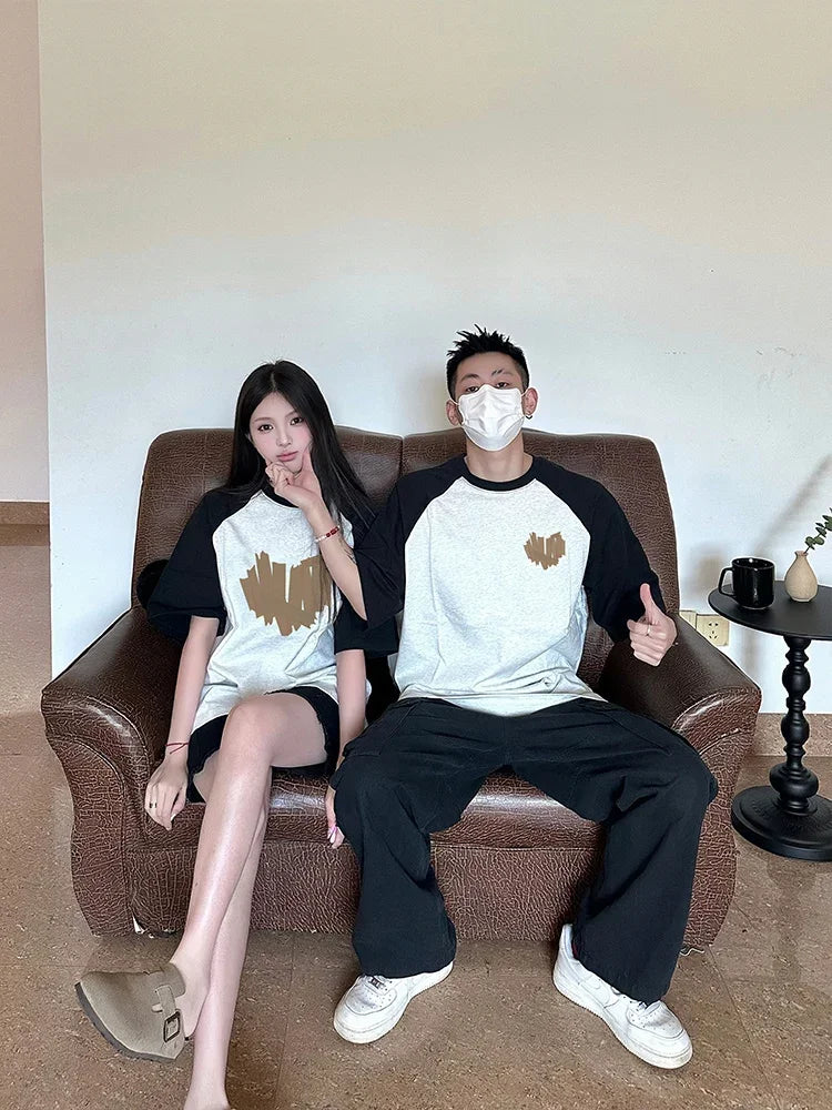 Lovers Couple T Women Men Newest Valentines Gift Printing Mr Mrs Couple Summer Matching Clothes for Lovershirt Cotton Clothes