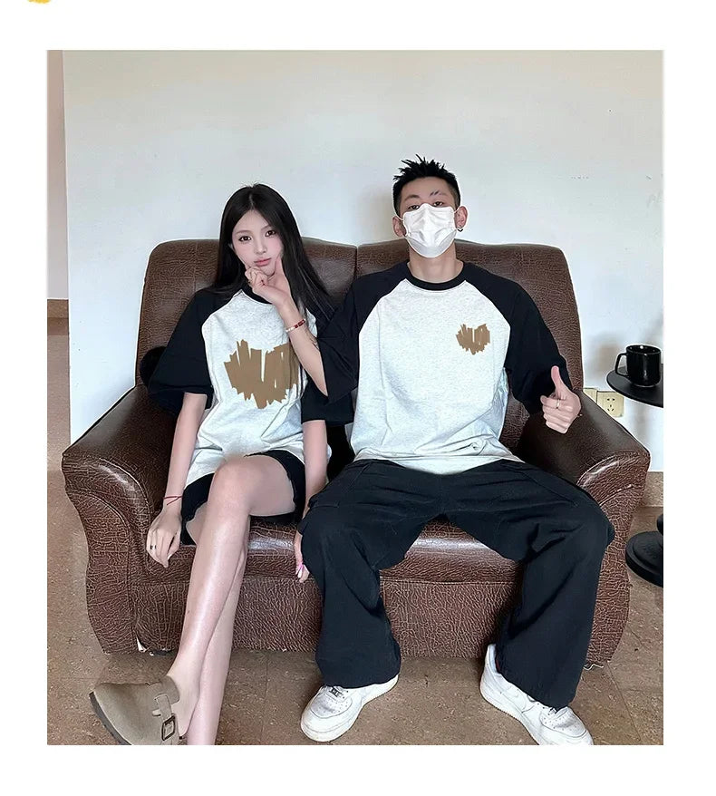 Lovers Couple T Women Men Newest Valentines Gift Printing Mr Mrs Couple Summer Matching Clothes for Lovershirt Cotton Clothes