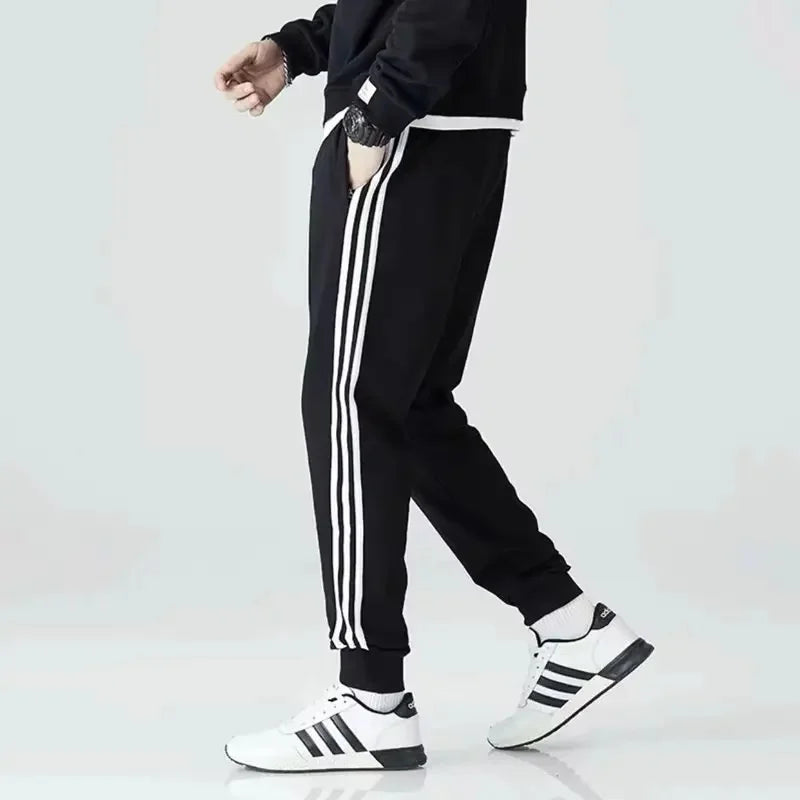 Couple's Sportswear Set Long Sleeve Stand Collar Running Outfit Spring Autumn Slim Fit Versatile Popular Morning Run Two Piece