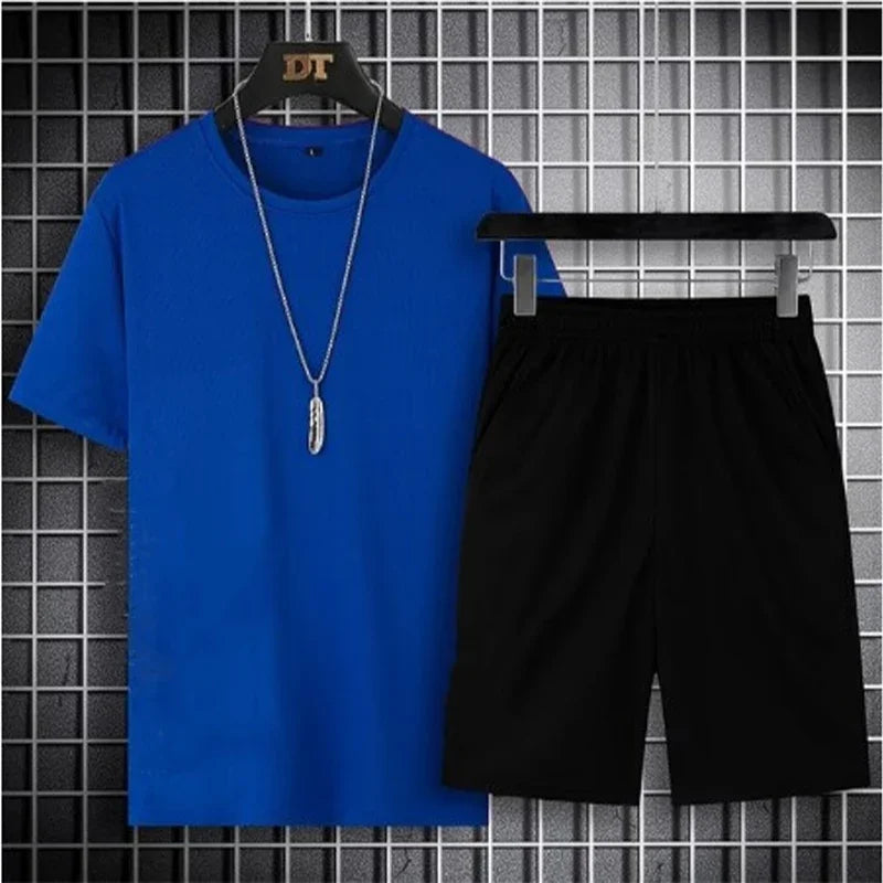 2025 Men's summer outdoor casual sportswear breathable suit for men daily outfits wear