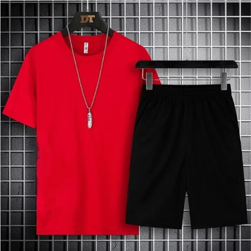 2025 Men's summer outdoor casual sportswear breathable suit for men daily outfits wear