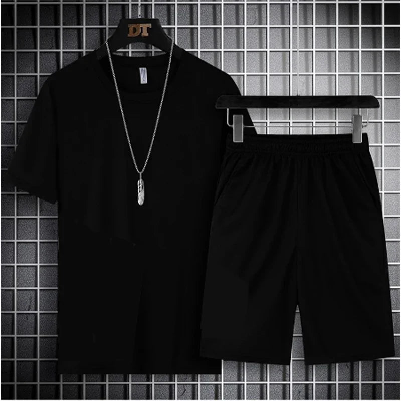 2025 Men's summer outdoor casual sportswear breathable suit for men daily outfits wear