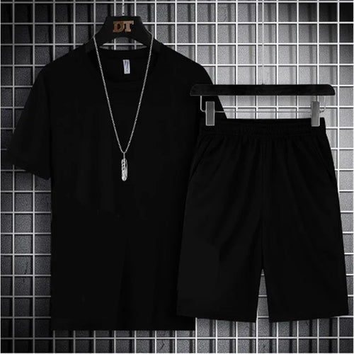 2025 Men's summer outdoor casual sportswear breathable suit for men daily outfits wear