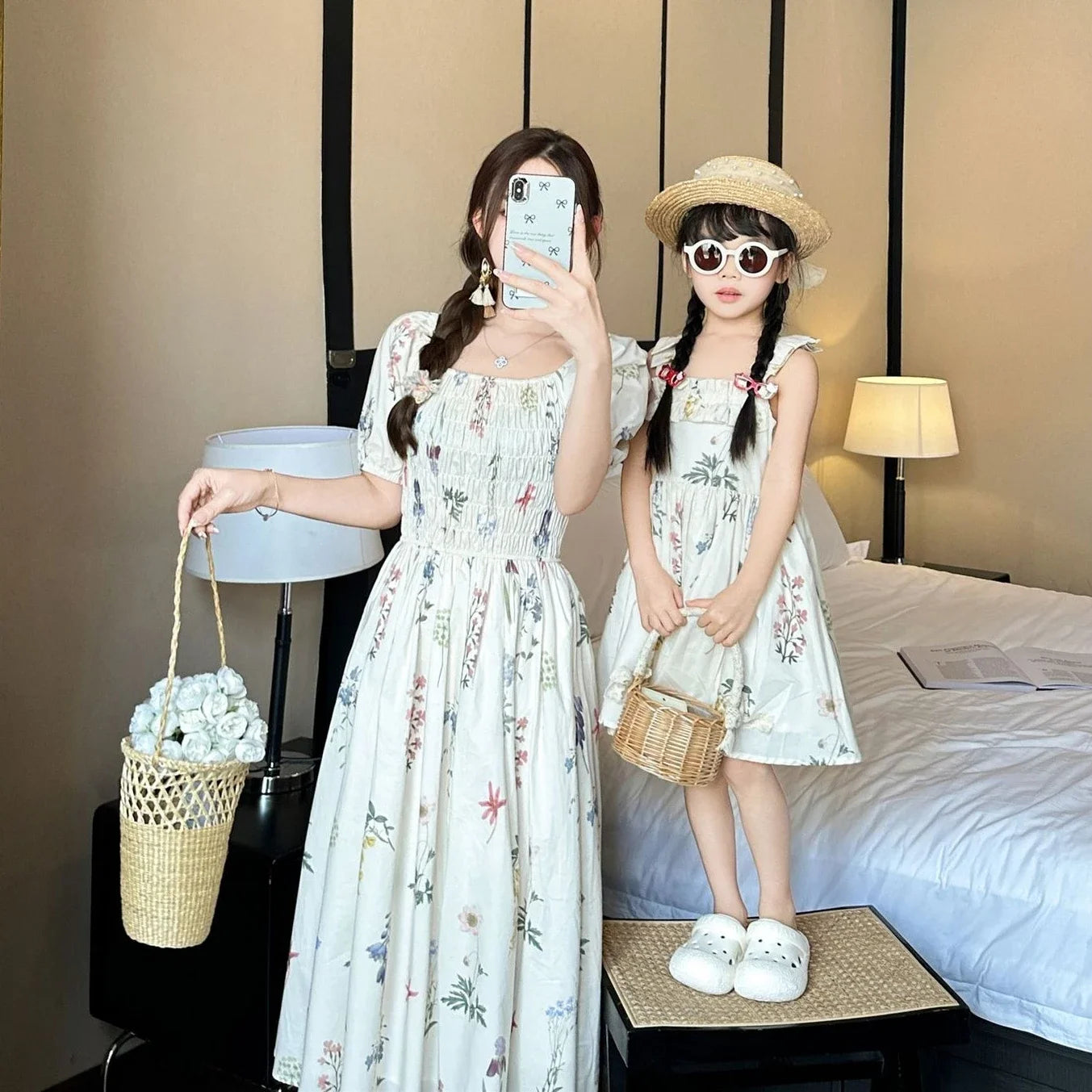 Couple Vacation Family Outfits Mom Daughter Matching Dress Dad Son Holiday Shirts Korean Sister Brother Clothes Baby Bodysuit